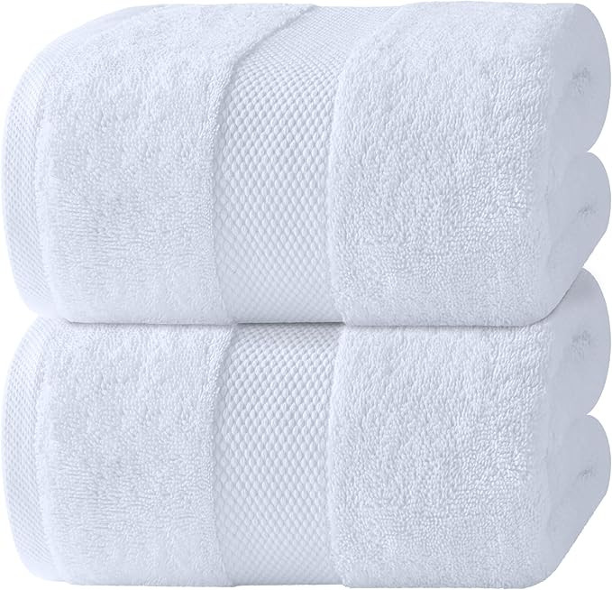 Luxury Bath Sheets Towels for Adults Extra Large | Highly Absorbent Hotel Collection | 35x70 Inch... | Amazon (US)