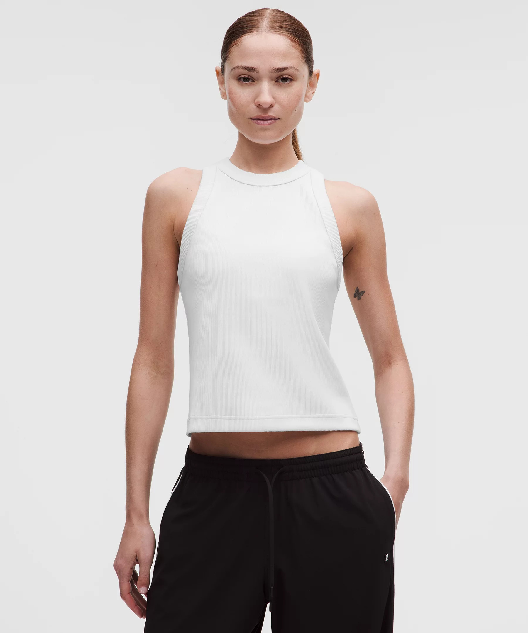 Ribbed Heavyweight Cotton Racerback Tank Top | Lululemon (US)