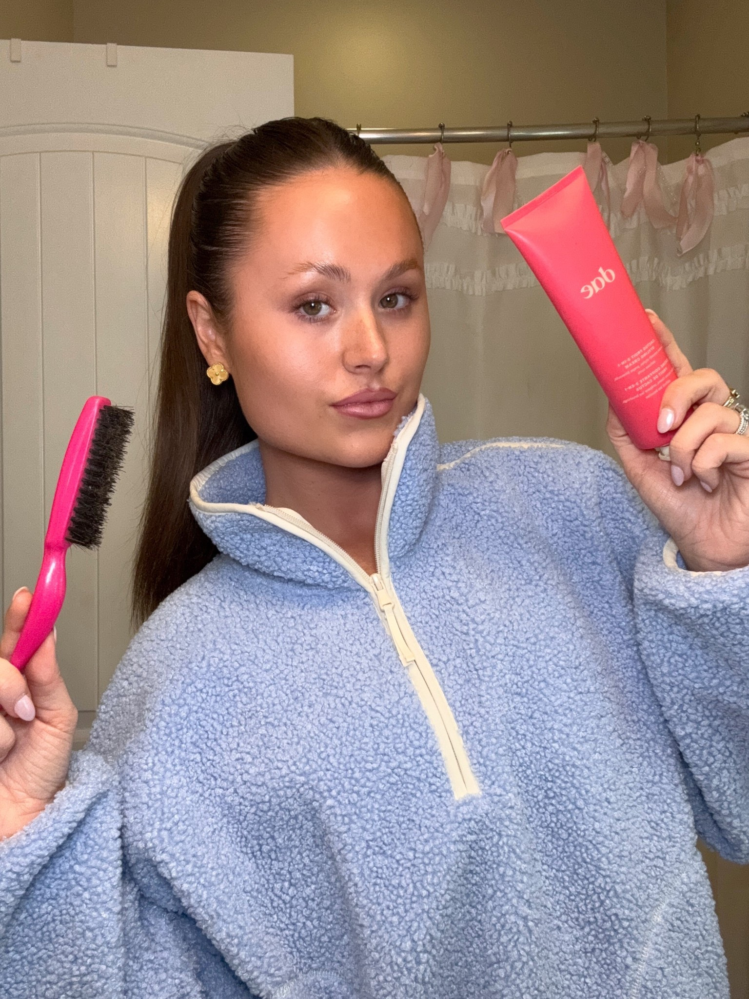 Slick back hair products🪮✨