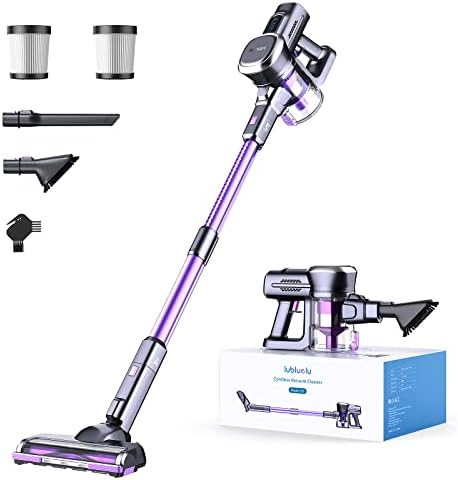 Lubluelu Cordless Vacuum Cleaner, Stick Vacuum Cordless Rechargeable with Lightweight 235W Brushl... | Amazon (US)