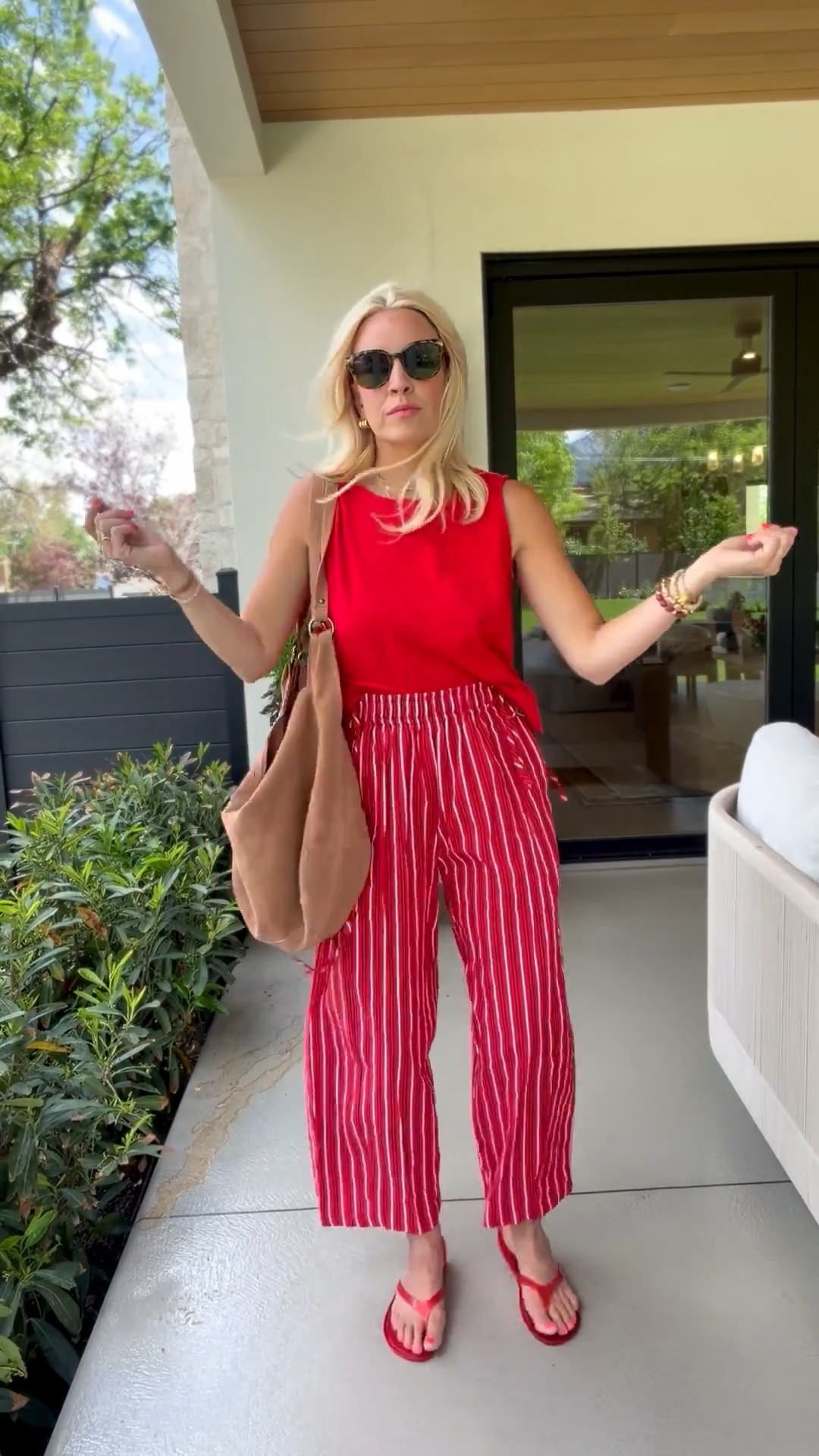 Here are the red pants! $26!!

#LTKootd #LTKgrwm #LTKmomlife