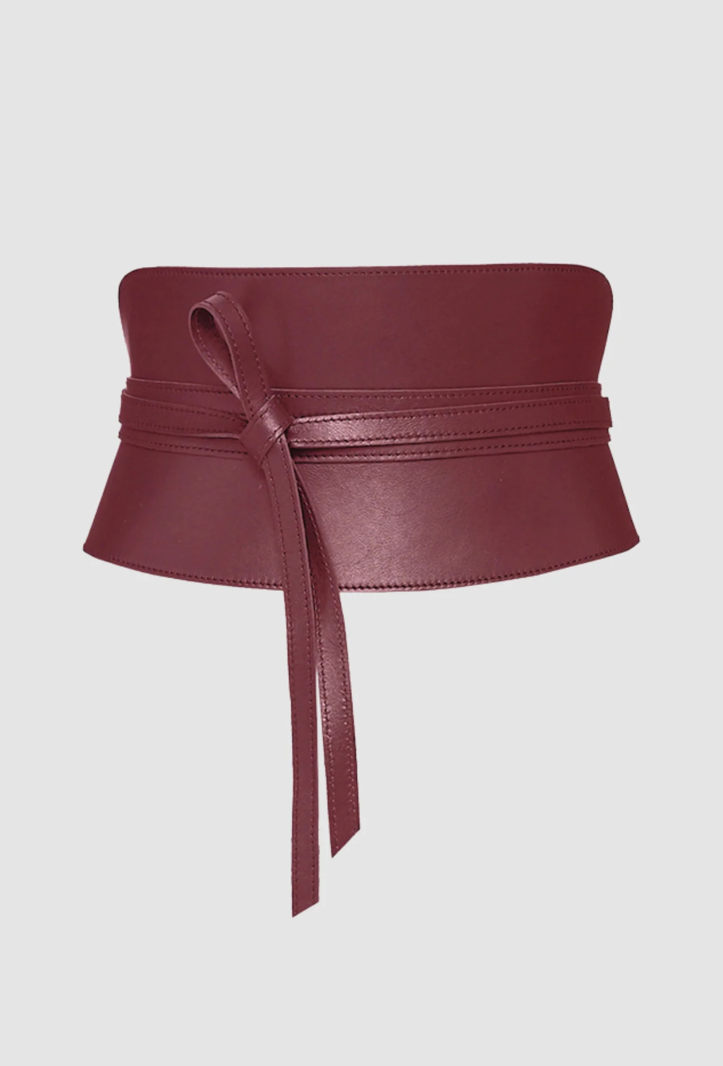Corset Belt - Wine Red | PRITCH London