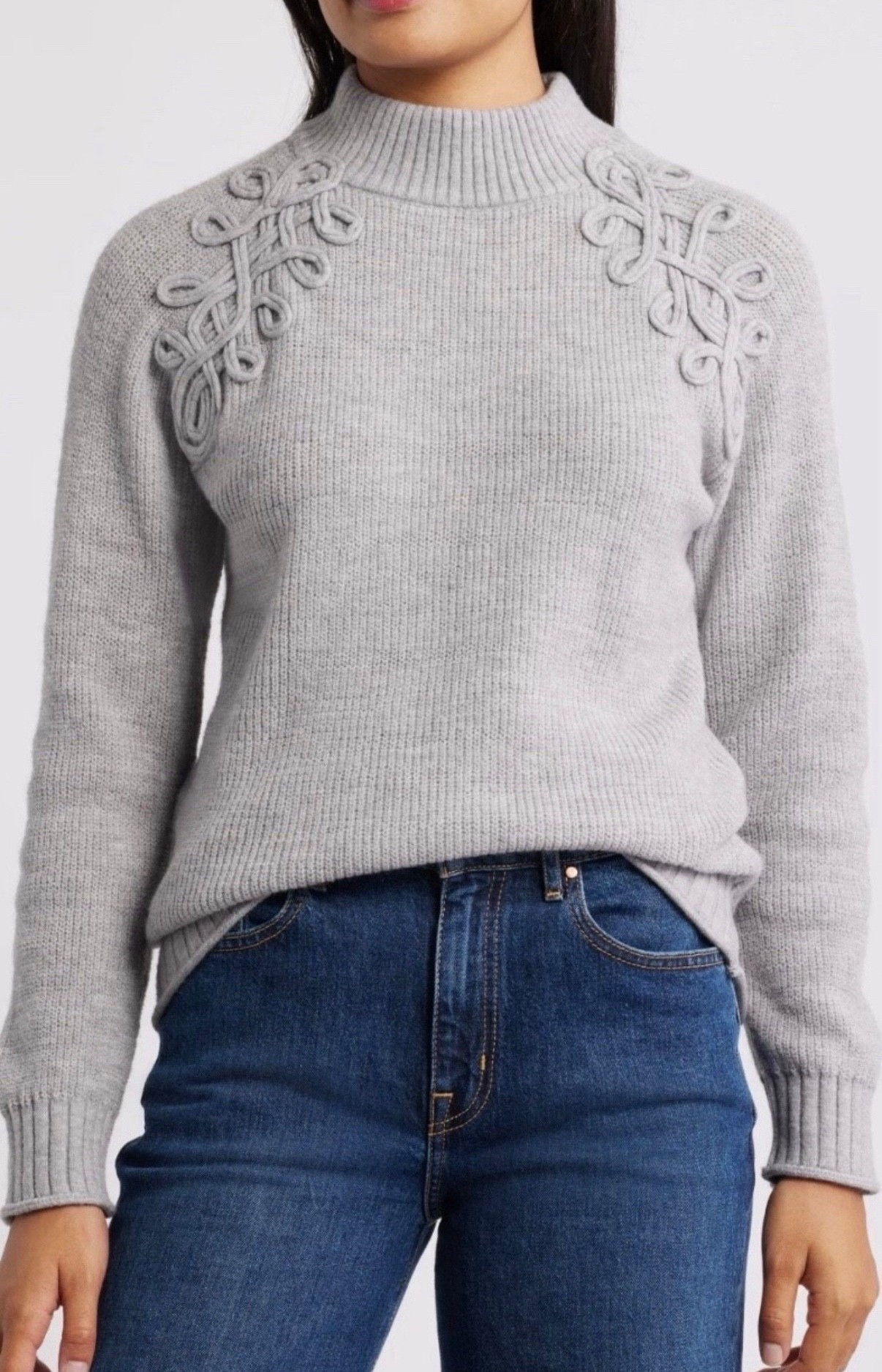 Sweater 
Gray sweater 
Grey sweater 

#LTKFindsUnder100