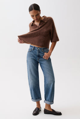 Donny Rolled Hem Boyfriend - Wilcox | Pistola Denim