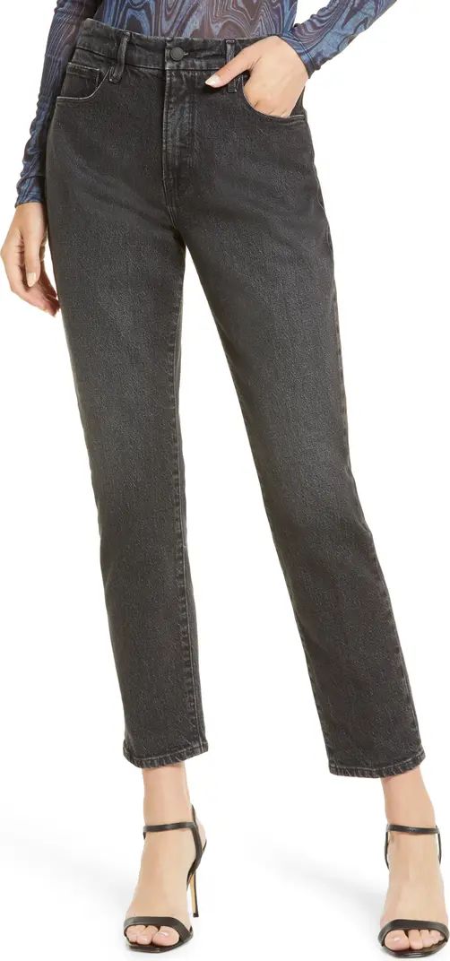 Good American Good Classic High Waist Ankle Slim Jeans | Nordstrom | Nordstrom