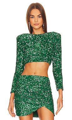 retrofete Xi Top in Emerald from Revolve.com | Revolve Clothing (Global)