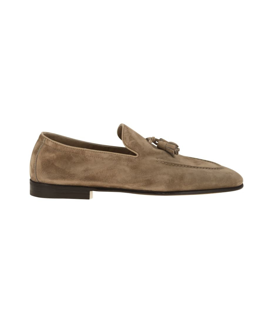Suede Moccasins With Tassels | Italist.com US