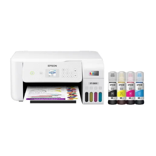 Epson EcoTank ET-2800 Wireless Color All-in-One Cartridge-Free Supertank Printer with Scan and Co... | Walmart (US)