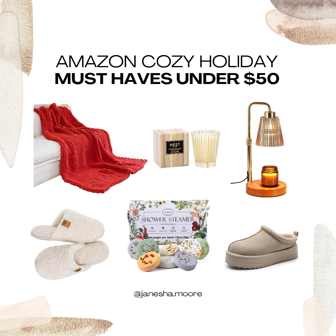 Amazon Cozy Holiday Must-Haves Under $50 

 #LTKHoliday #LTKHome #LTKFindsUnder50