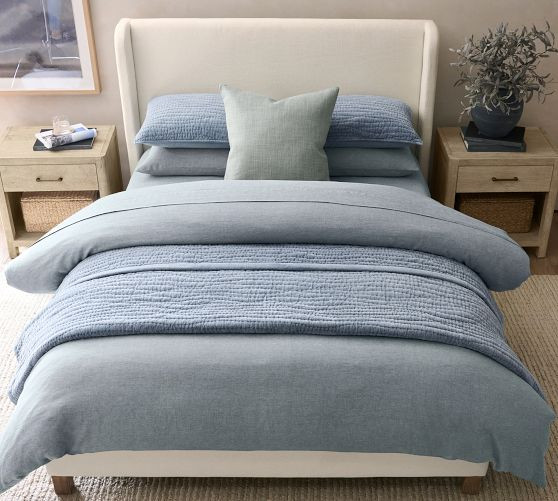 Belgian Flax Linen Duvet Cover | Pottery Barn (US)