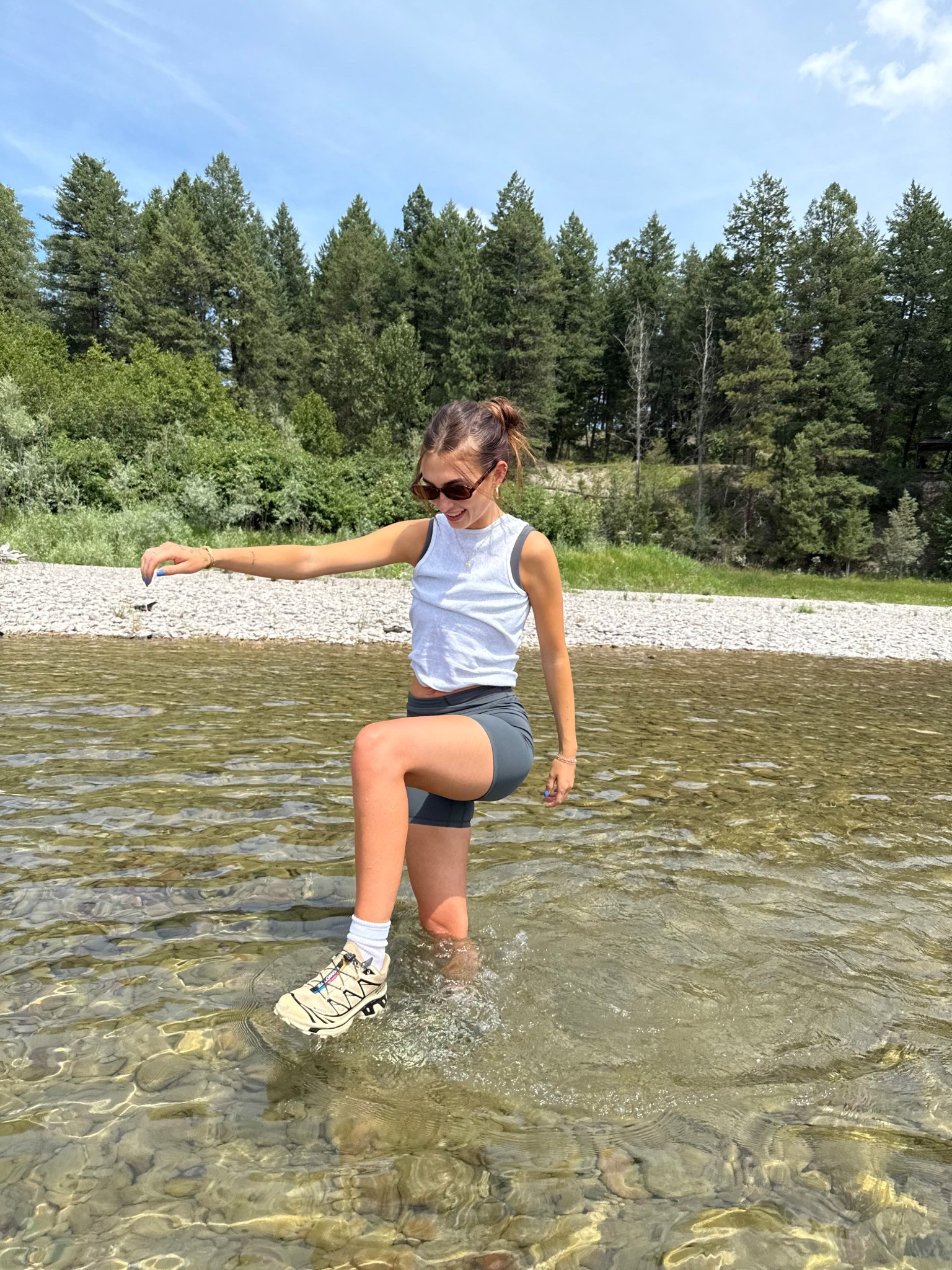 Hiking fit 🩶

#LTKStyleTip #LTKActive #LTKSeasonal