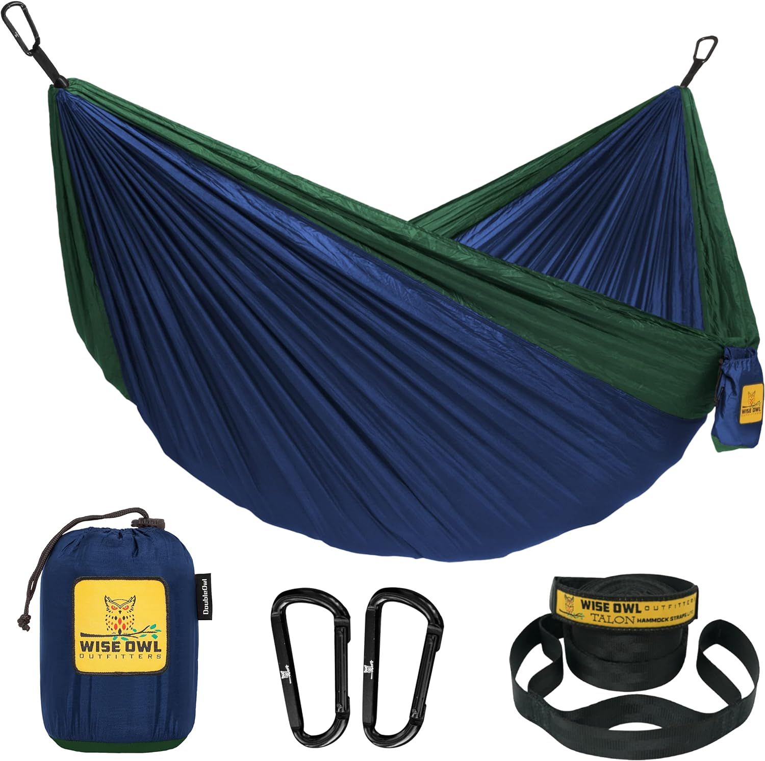 Amazon.com: Wise Owl Outfitters Hammock for Camping Double Hammocks Gear for The Outdoors Backpac... | Amazon (US)