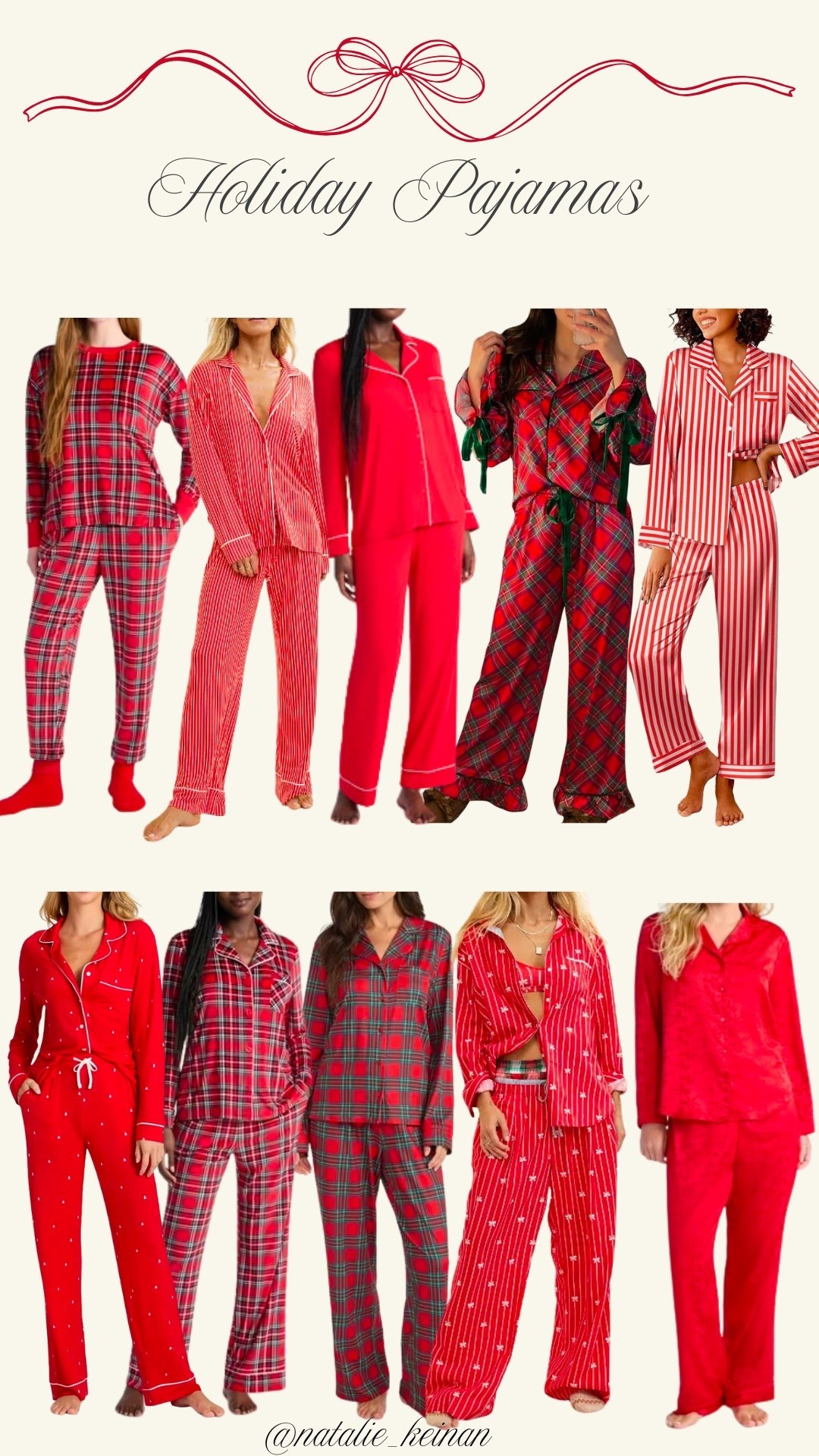 Christmas pajamas! 

#LTKCyberWeek #LTKHoliday #LTKGiftGuide