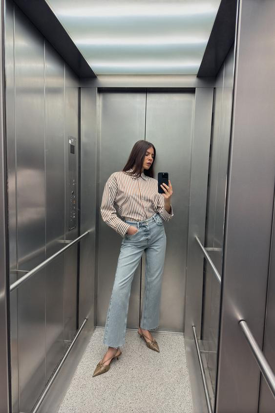 Z1975 HIGH WAIST STRAIGHT LEG JEANS | Zara US