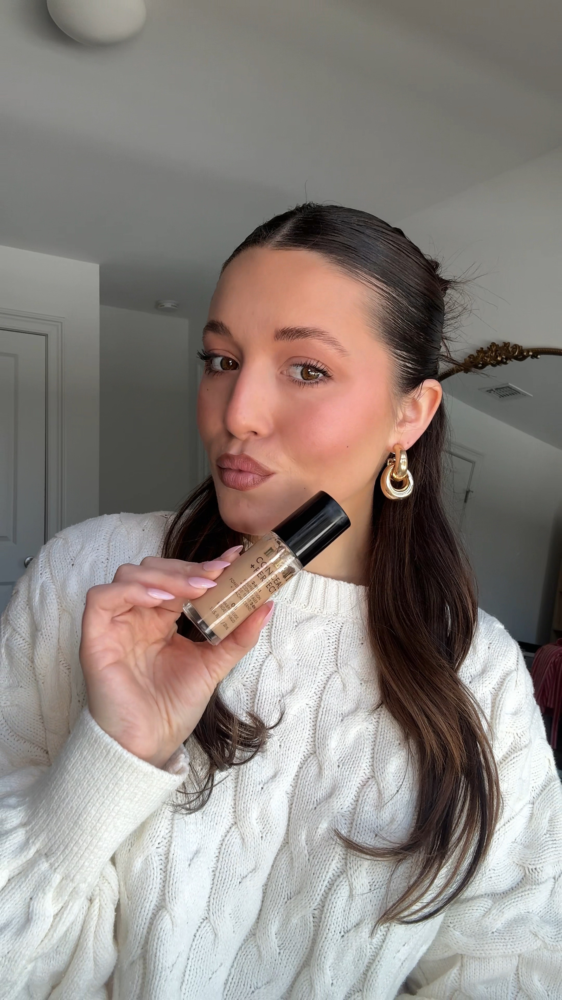 #ad testing the @milanicosmetics Conceal + Perfect 2-in-1 Foundation + Concealer as a potential wedding day foundation! 💗 @target
#GRWMilani #milanicosmetics #TargetPartner #target

#LTKWatchNow #LTKBeauty #LTKWedding