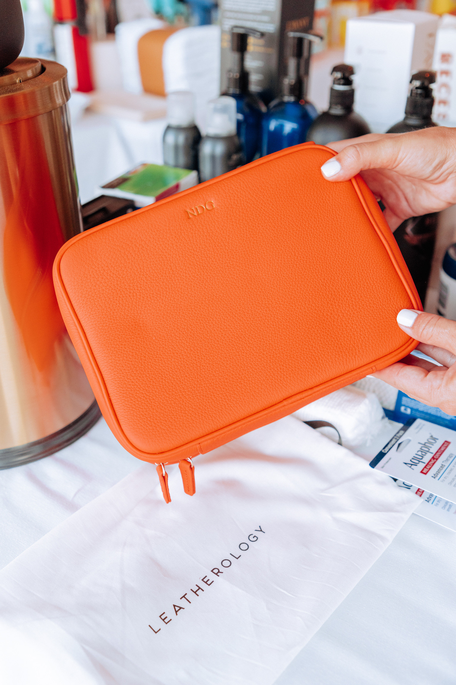 This Leatherology Daily Essentials Hanging Bag is a favorite for the entire family, keeping travel toiletries organized and ready for adventure!

#LTKTravel #LTKHome