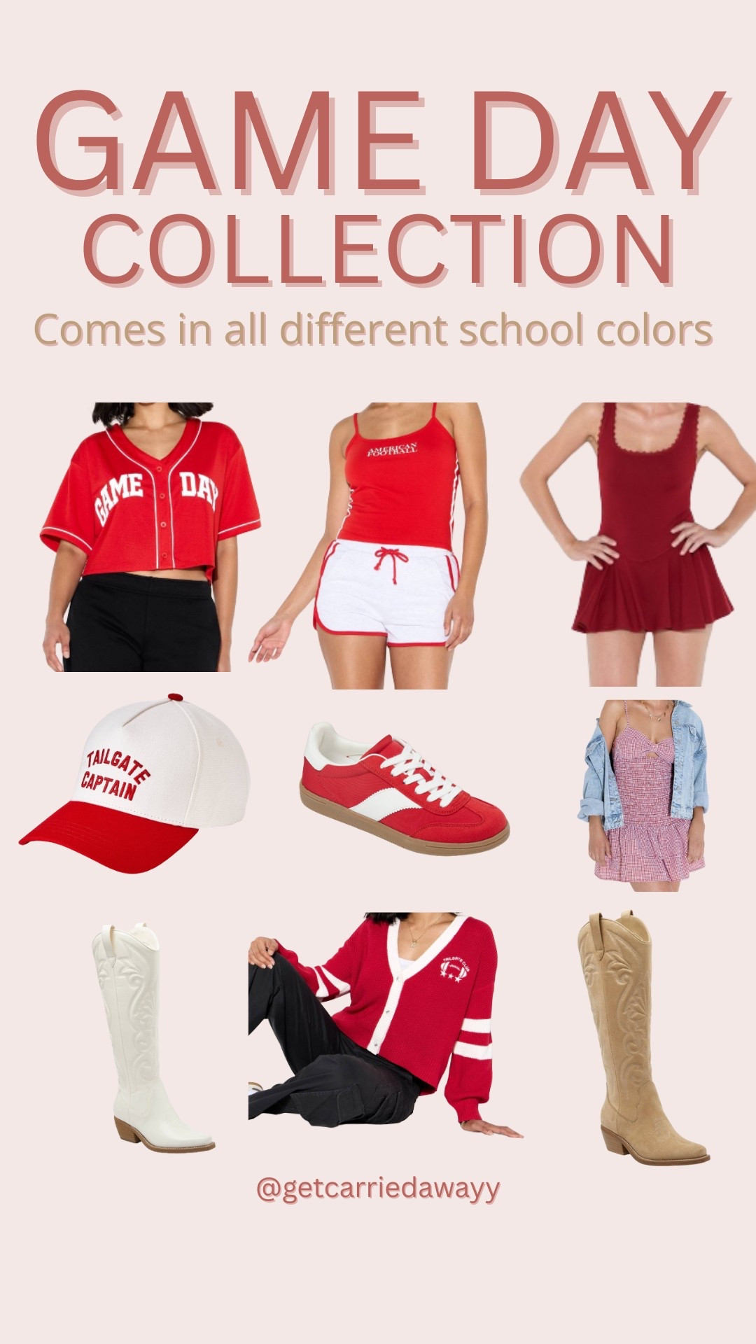 The cutest game day collection… comes in so many school colors!

#gameday
#football
#tailgate
#school
