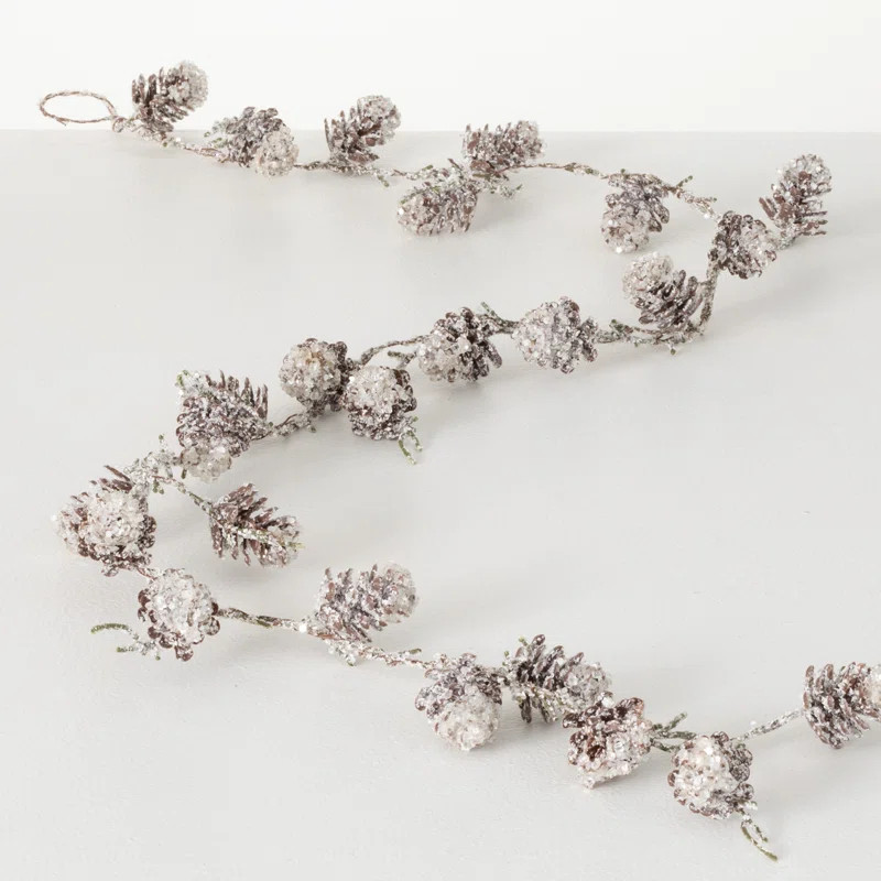 60'' in. Faux Pinecone Garland | Wayfair North America