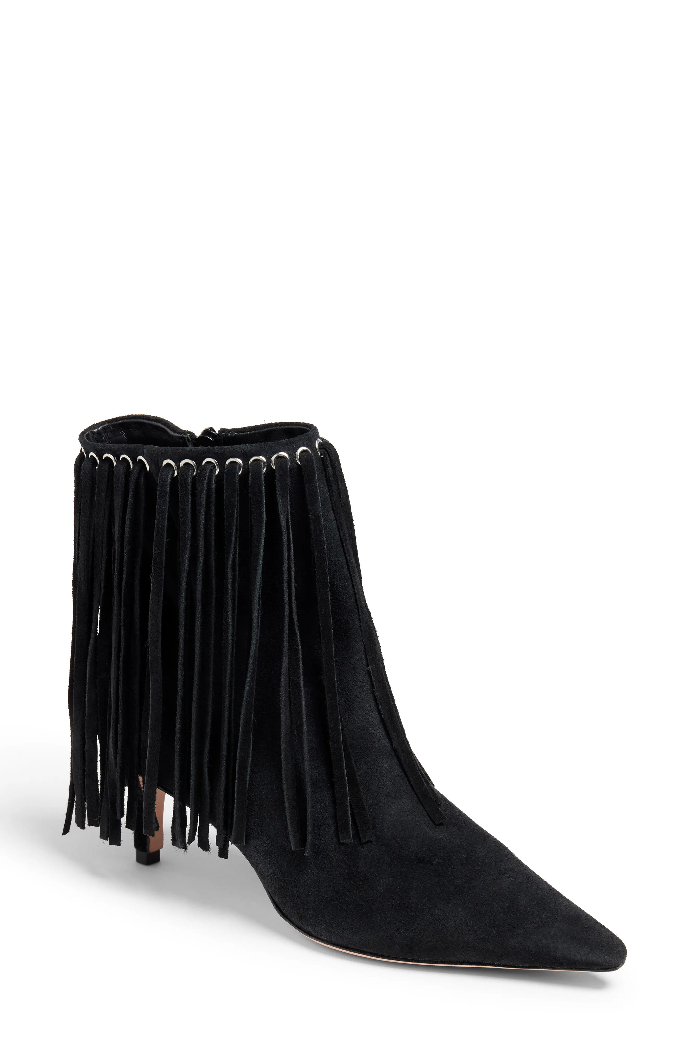 Cinq à Sept Sammy Fringe Bootie (Women) | Nordstromrack | Nordstrom Rack
