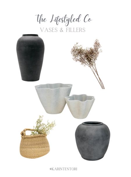 The Lifestyled Co has some great vase and fillers and are currently on sale!


Black vase
Vase filler
Vase
Decor

#LTKhome