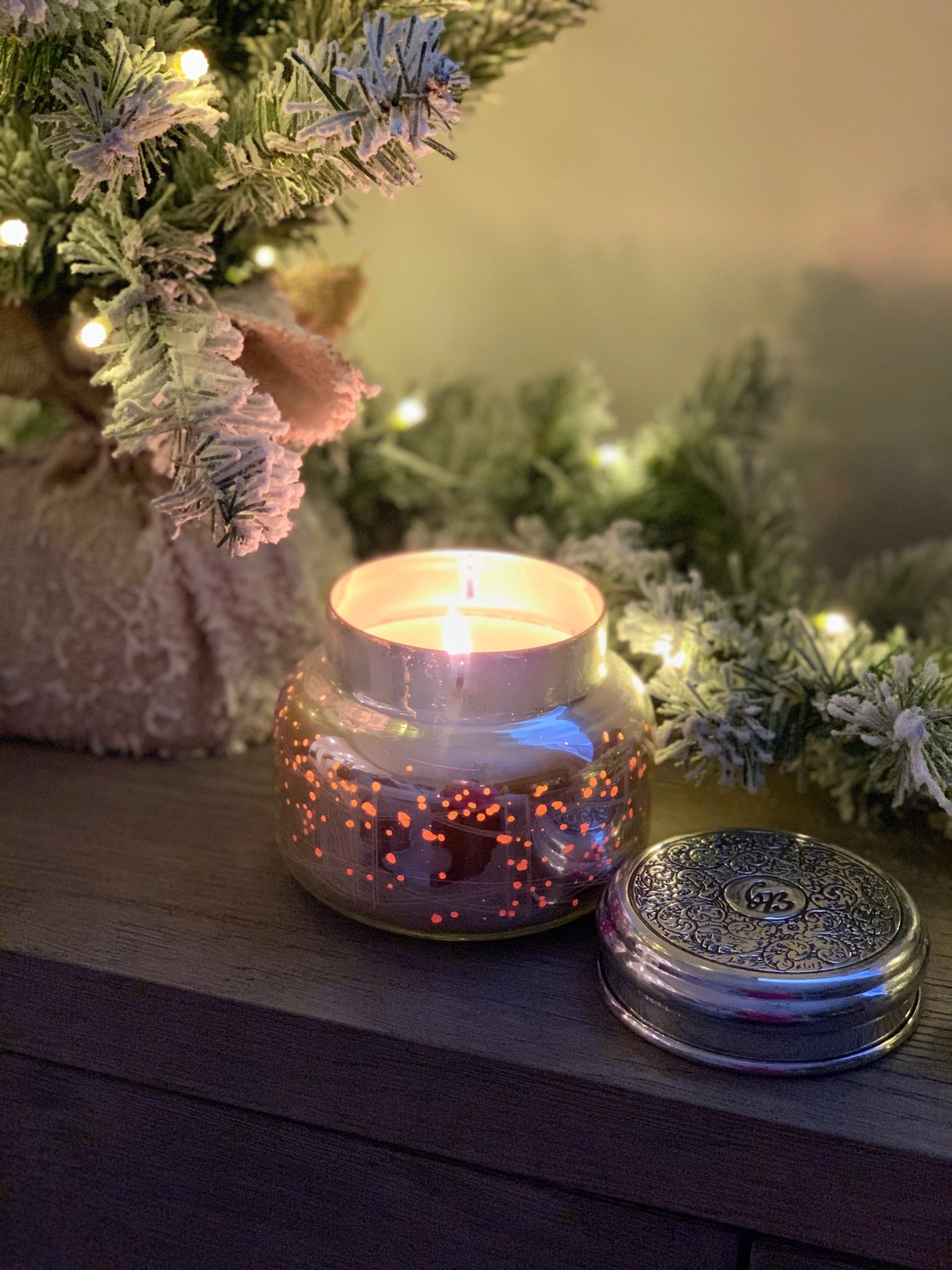 Capri Blue cozy candles! They come in several different jar styles that I linked below, all with my favorite volcano scent. (Shown here in the mercury jar style size Medium.) These candles make great holiday gifts, host gifts and gifts for yourself! The jars are festive and perfect for the holiday season and beyond. 

#LTKGiftGuide #LTKFindsUnder50 #LTKHoliday