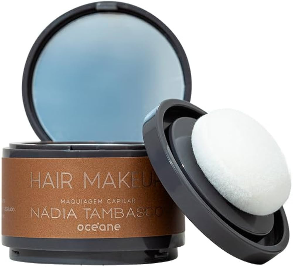 Océane Oceane Maquiagem Capilar Castanho Claro - Hair Makeup 4G | Amazon (BR)