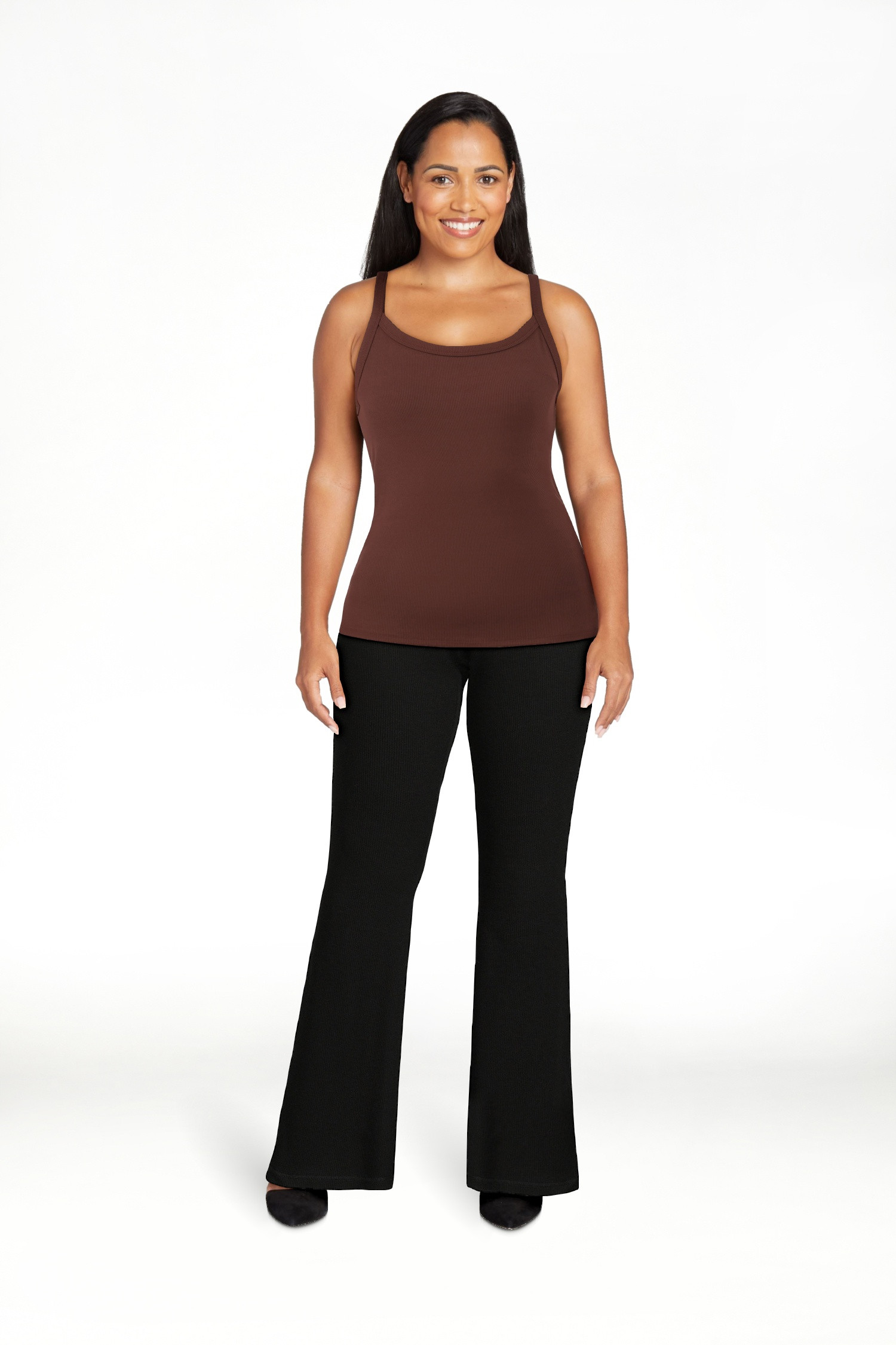No Boundaries Ribbed Cami Top, Women's XXS-XXL | Walmart (US)