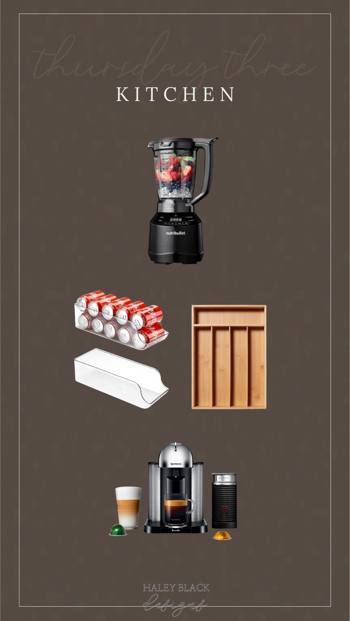 #kitchen #kitchenessentials #organization #coffee #nespresso #nutriblender 

#LTKwedding #LTKhome #LTKfit