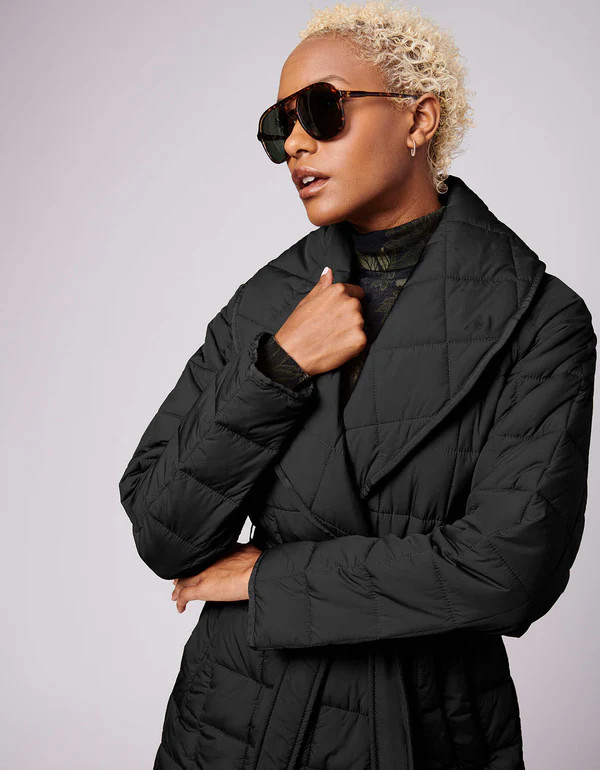 Charleston Long Puffer Coat | Bernardo Fashions