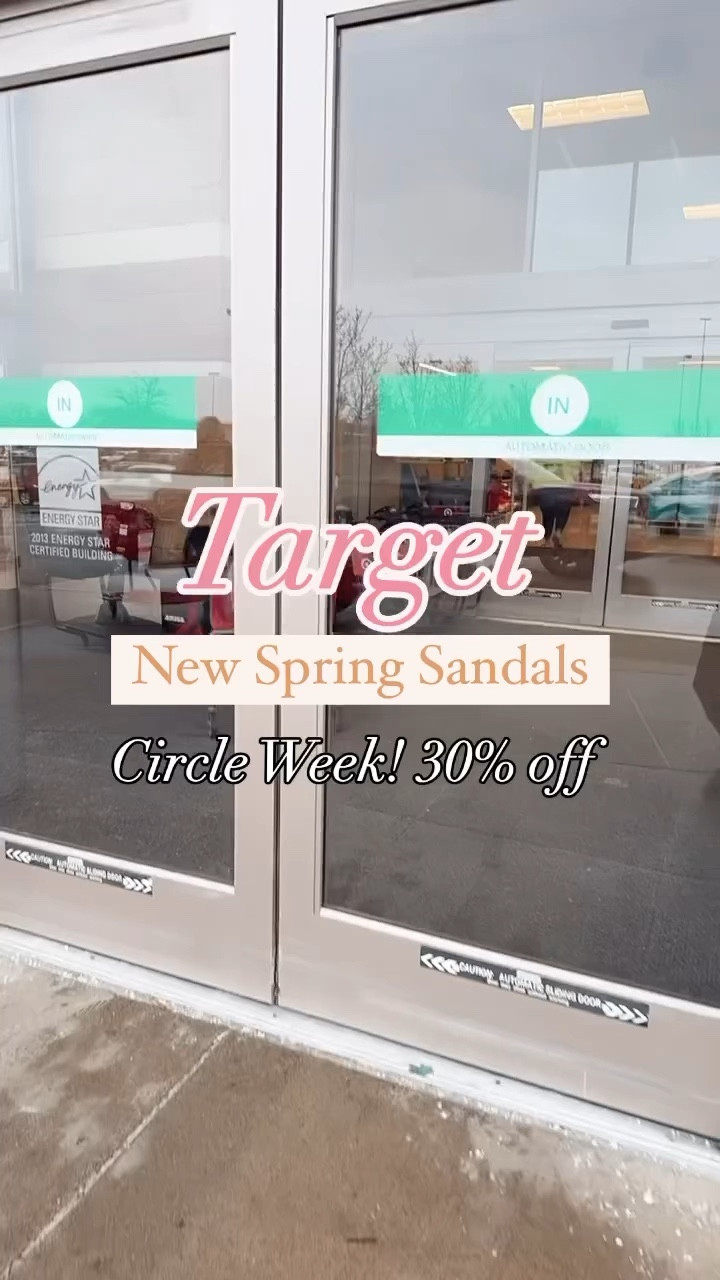 Loving all the sandals for spring and summer! Shop the Target circle deals this week! Sandals 30% off 

#LTKxTarget #LTKsalealert #LTKshoecrush
