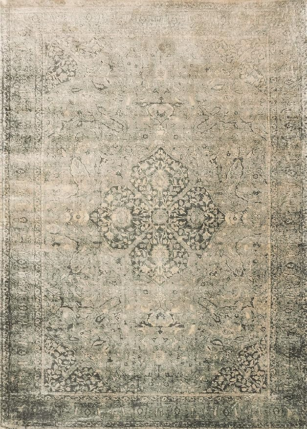 Loloi NYLA Area Rug, 5'-0" x 7'-6", Slate | Amazon (US)