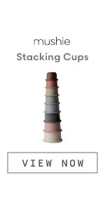 mushie Stacking Cups Toy | Made in Denmark (Original) | Amazon (US)