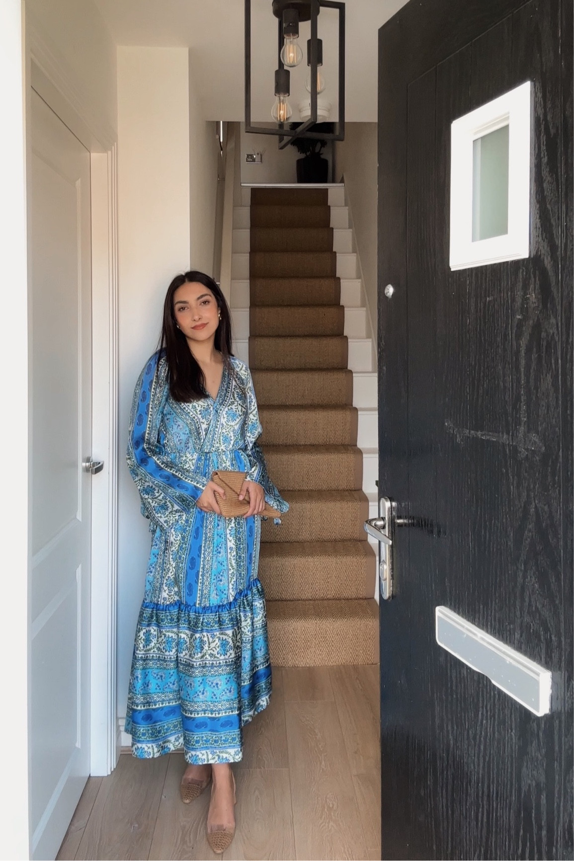 summer casual dress, blue summer dress, modest summer dress, picnic dress, bbq dress, floral dress, printed dress, casual midi dress, casual maxi dress 

#LTKSeasonal #LTKeurope #LTKstyletip