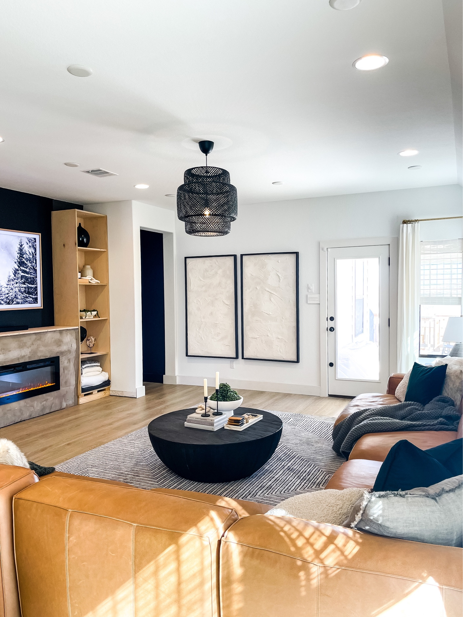 Solid wood drum coffee table on sale for Black Friday!

#LTKsalealert #LTKCyberweek #LTKhome