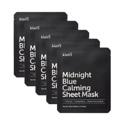 Dear, Klairs - Midnight Blue Calming Sheet Mask Set | YesStyle Global