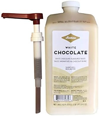 Starbucks | Fontana Frappuccino White Chocolate Mocha Sauce; Beverage, Baking, Dessert Base & Fla... | Amazon (US)