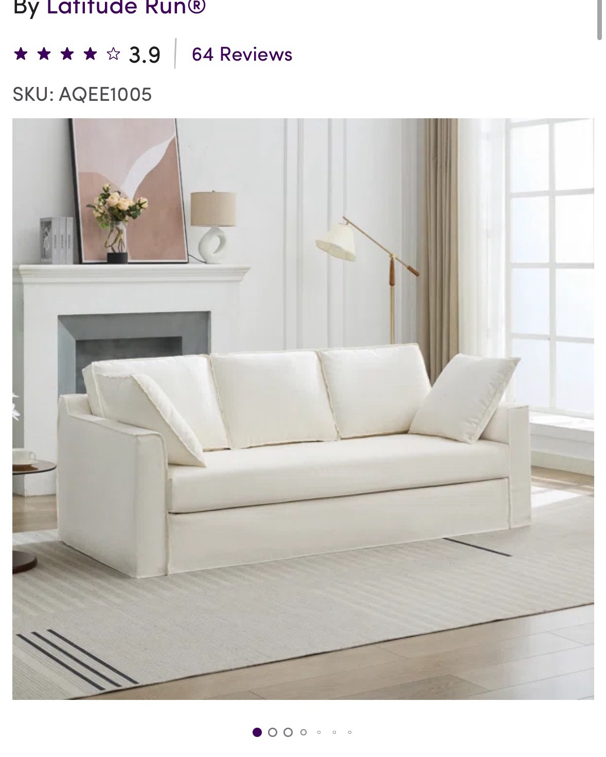 Wayfair sale is on! You lucky duck get to buy my white slipcover linen sofa for 77% off! I thought it was a deal at 45%! lol spring home refresh. Perfect size for small spaces and apartments like mine! 

#wayfair #wayfaircreator @wayfair

#LTKSaleAlert #LTKSeasonal #LTKHome