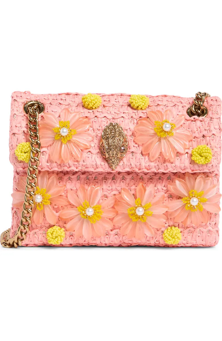 Mini Kensington Raffia Convertible Shoulder Bag | Nordstrom