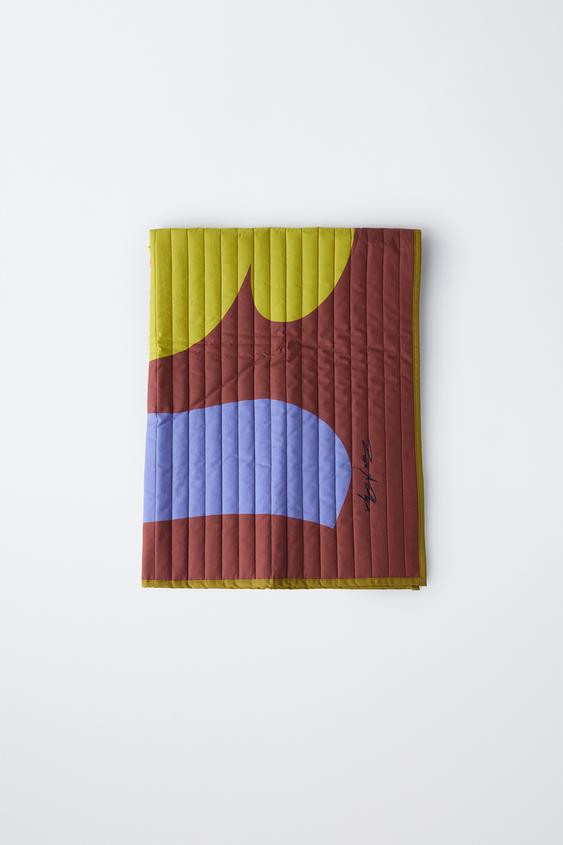 FLORAL PRINT BLANKET | Zara US