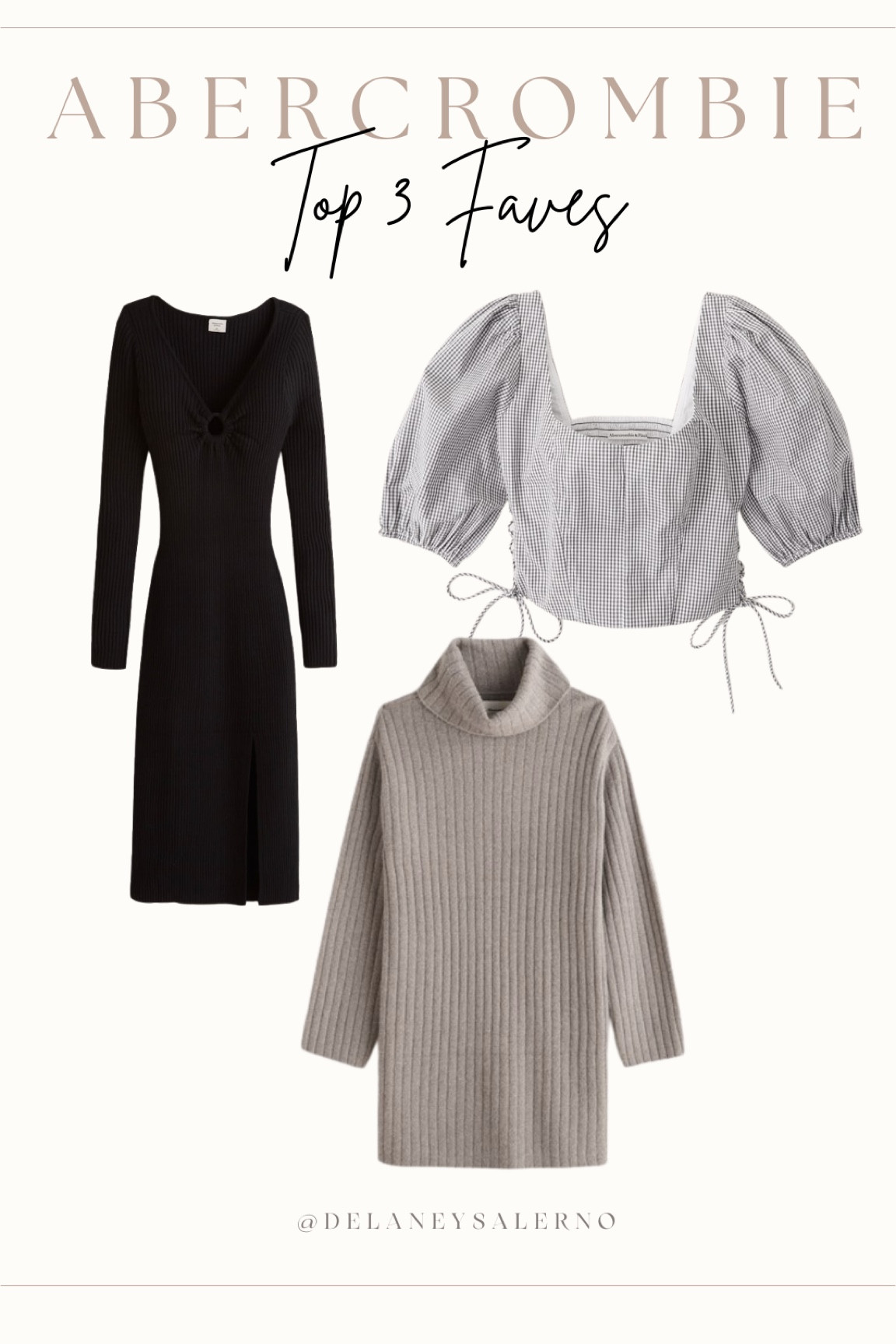 These are by far my favorite pieces ever. The sweater dress is sold out 😭😭 but I've included some similar options. 

#LTKstyletip #LTKsalealert #LTKSeasonal