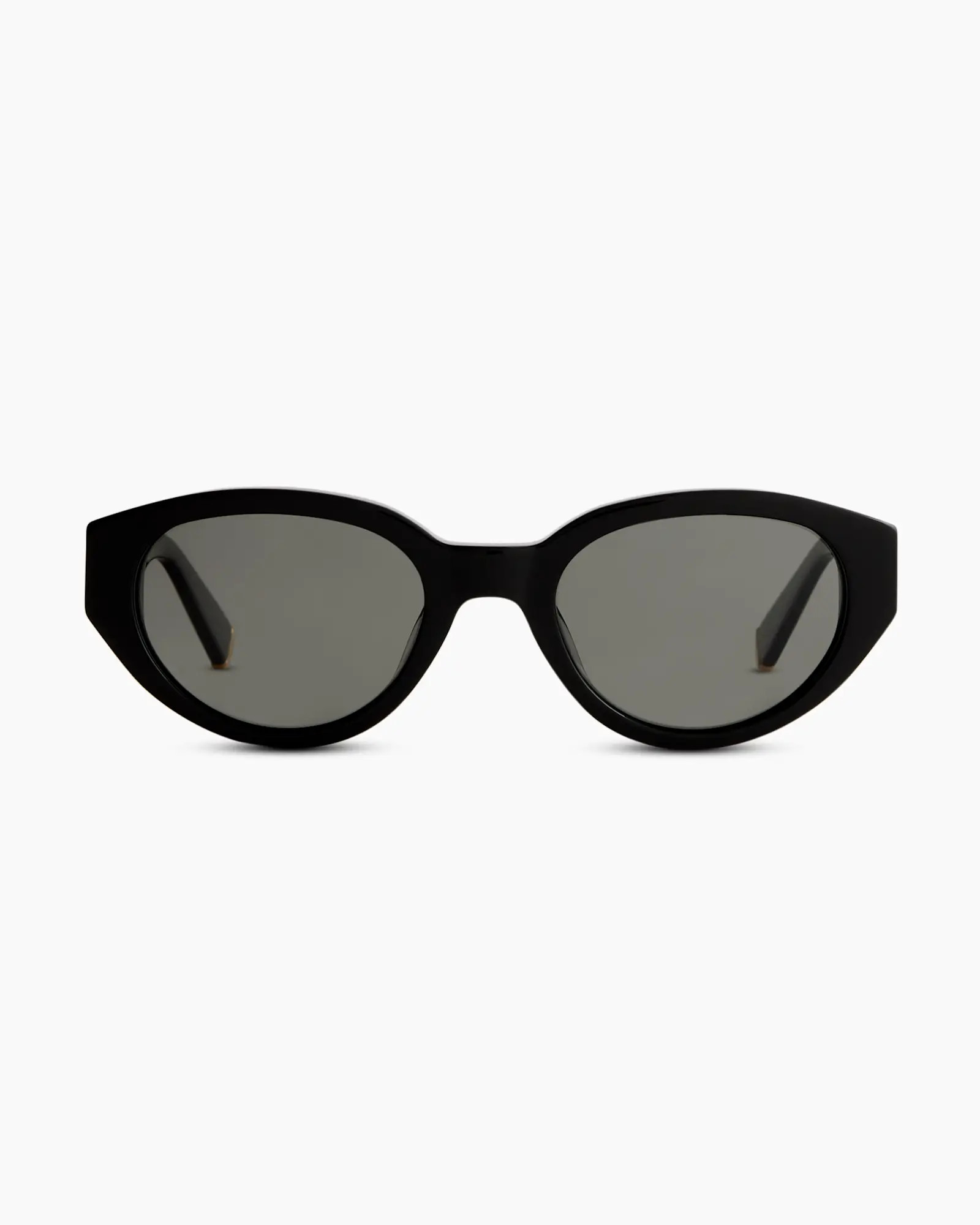 Sicily Polarized Acetate Sunglasses in White Tortoise with Grey Gradient lens | Quince