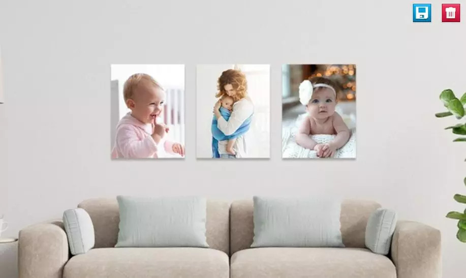 One, Two, or Three 16"x20" Personalized Gallery Wrapped Canvases with Shipping from ✮ Canvas On... | Groupon North America