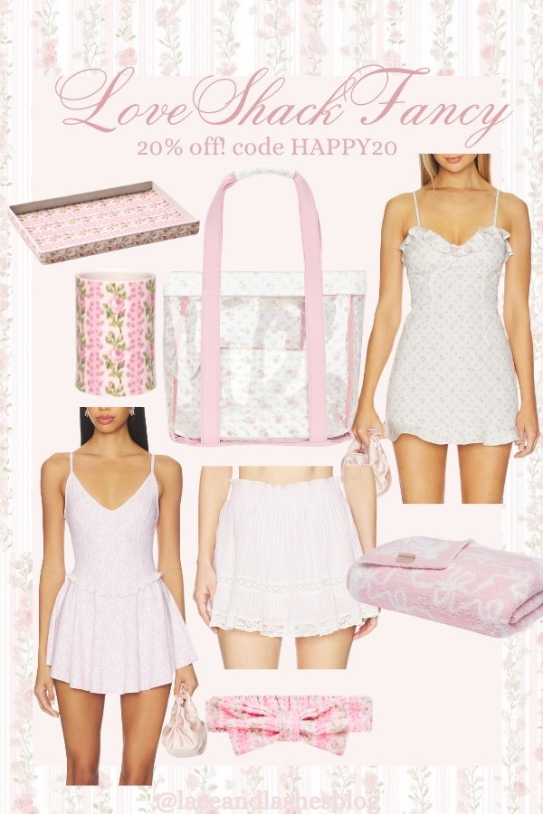 LoveShackFancy 20% off with code HAPPY20
Spring dress, beach tote bag 

#LTKSpringSale #LTKSaleAlert #LTKSeasonal