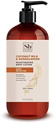 Coconut Milk & Sandalwood Body Lotion -473ml/16oz | Amazon (US)