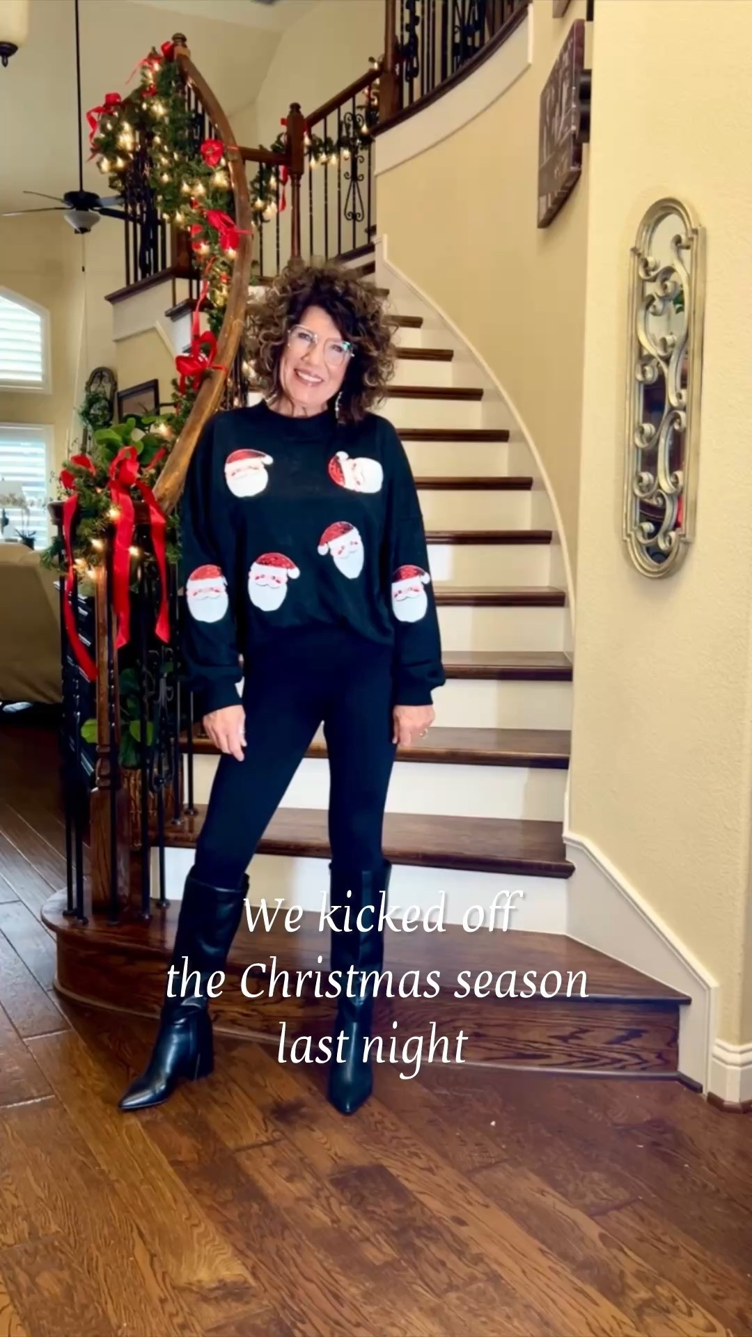 Shopped my closet for a Cozy Christmas look!
My leggings are ON SALE

Santa sweater
Faux leather leggings
Knee boots
Christmas sweater
Date night look
Style over 60
Rememberwynn18


#LTKOver40 #LTKWorkwear #LTKHoliday