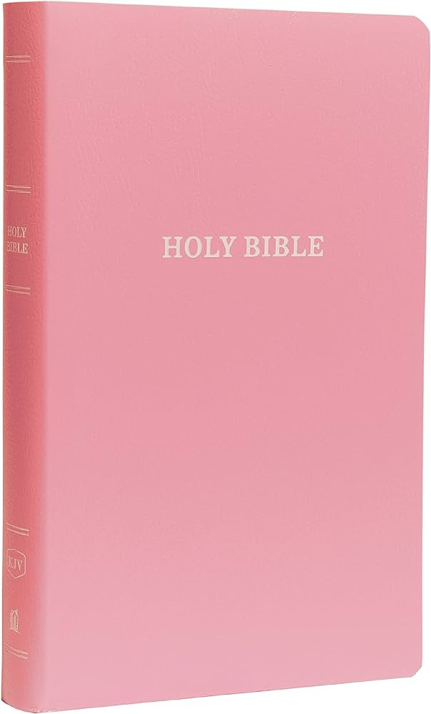 KJV Holy Bible: Gift and Award, Pink Leather-Look, Red Letter, Comfort Print: King James Version | Amazon (US)