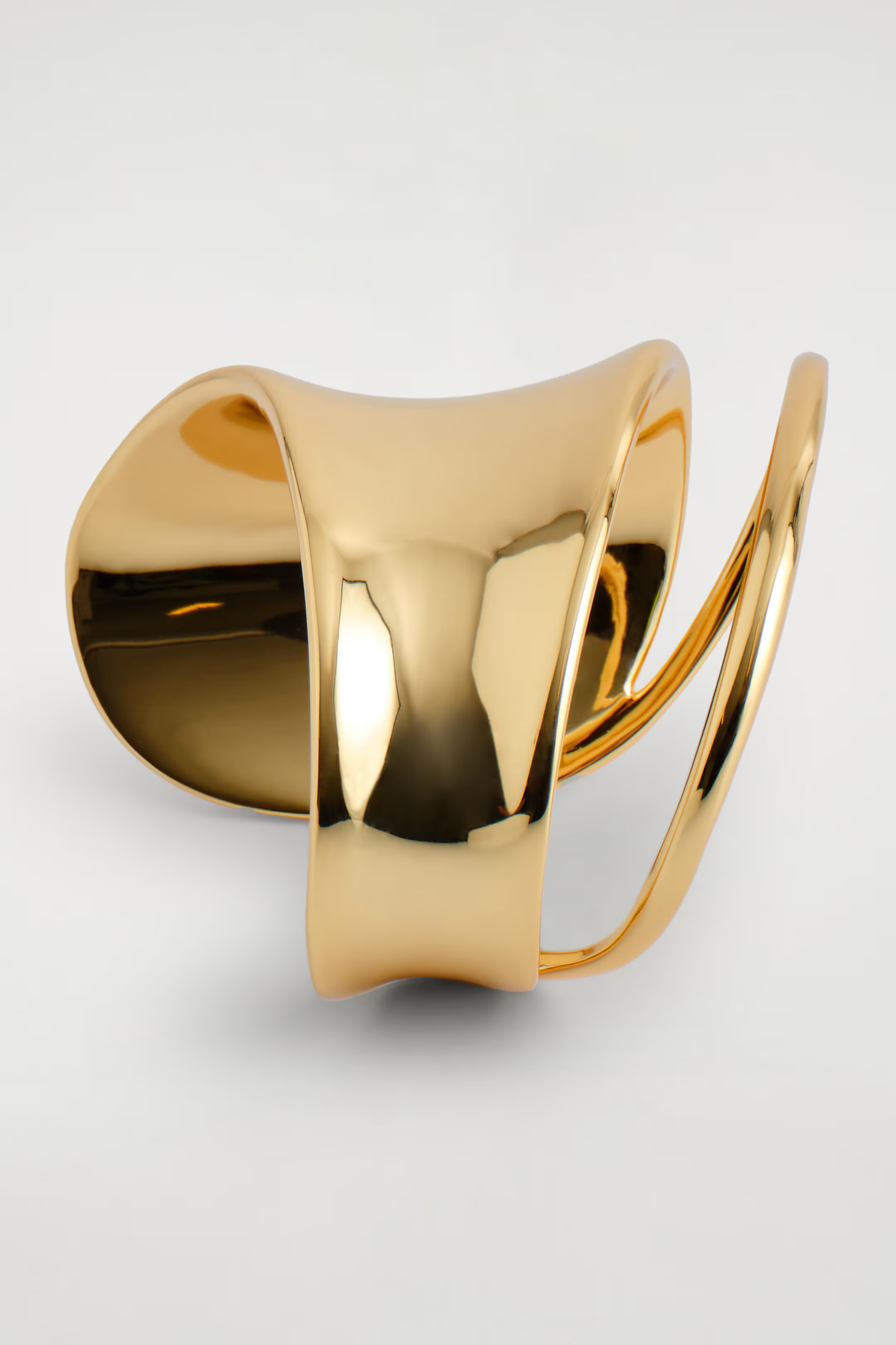 DOUBLE-WRAP CUFF - GOLD | COS GB | COS UK