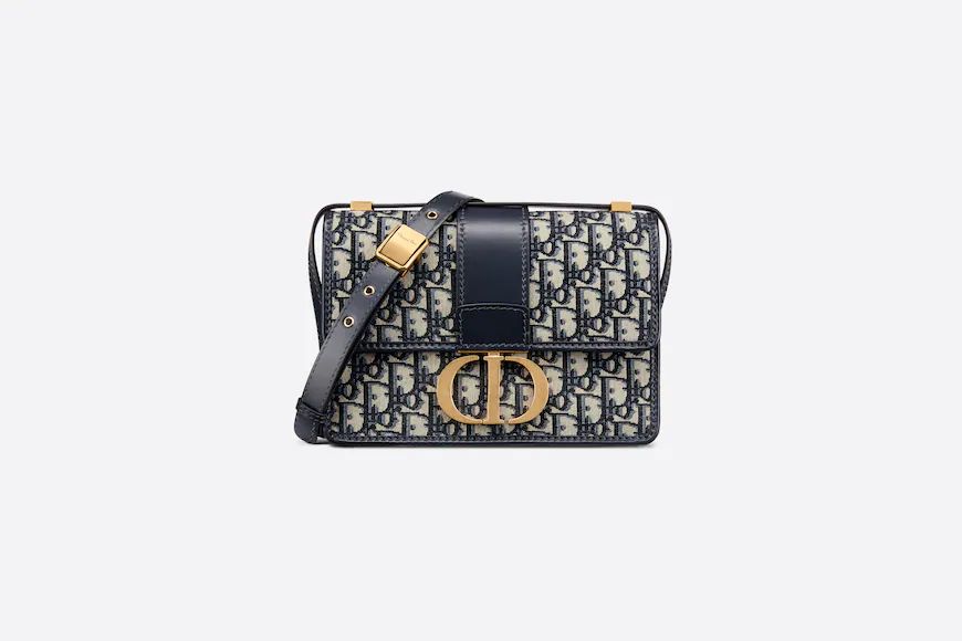 30 Montaigne Bag Blue Dior Oblique Jacquard - Bags - Women's Fashion | DIOR | Dior Beauty (US)