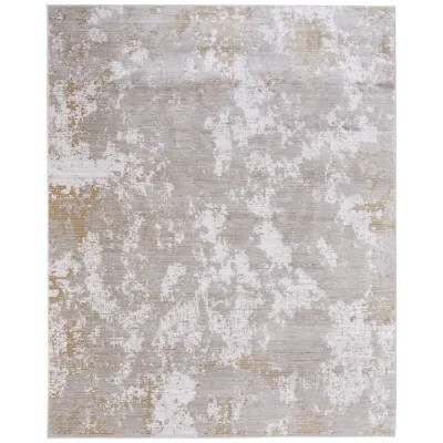 Maxin Modern Abstract, Gray/Ivory/Brown, Area Rug | Wayfair North America
