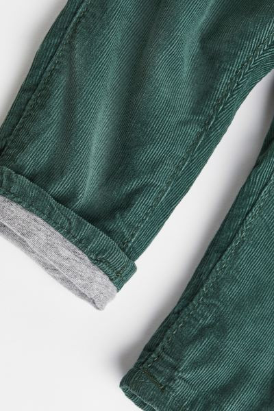 Fully Lined Corduroy Pants | H&M (US + CA)